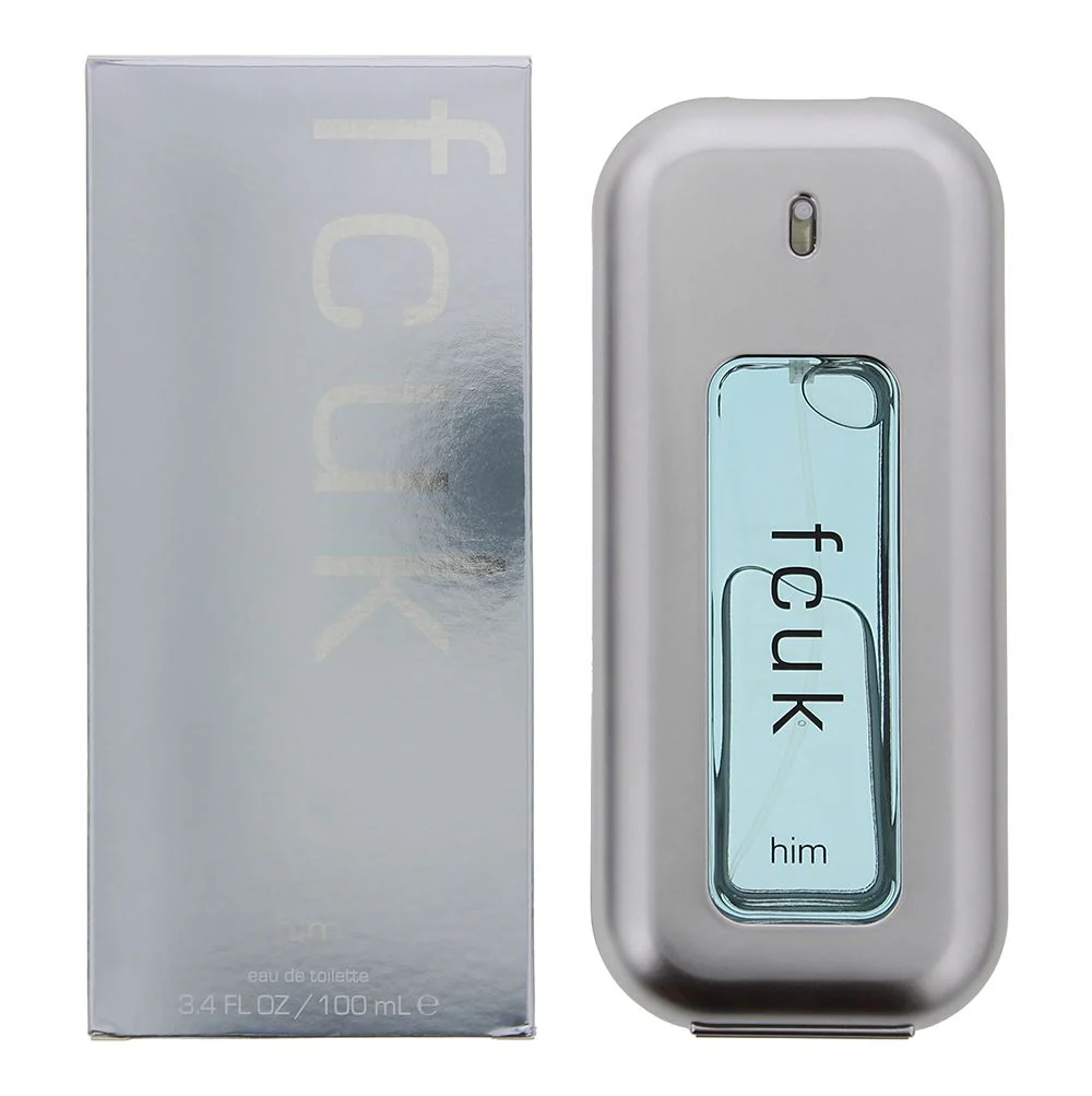 FCUK Him Eau De Toilette 100ml Men Spray