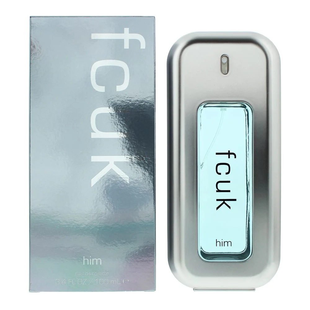 FCUK Him Eau De Toilette 100ml Men Spray