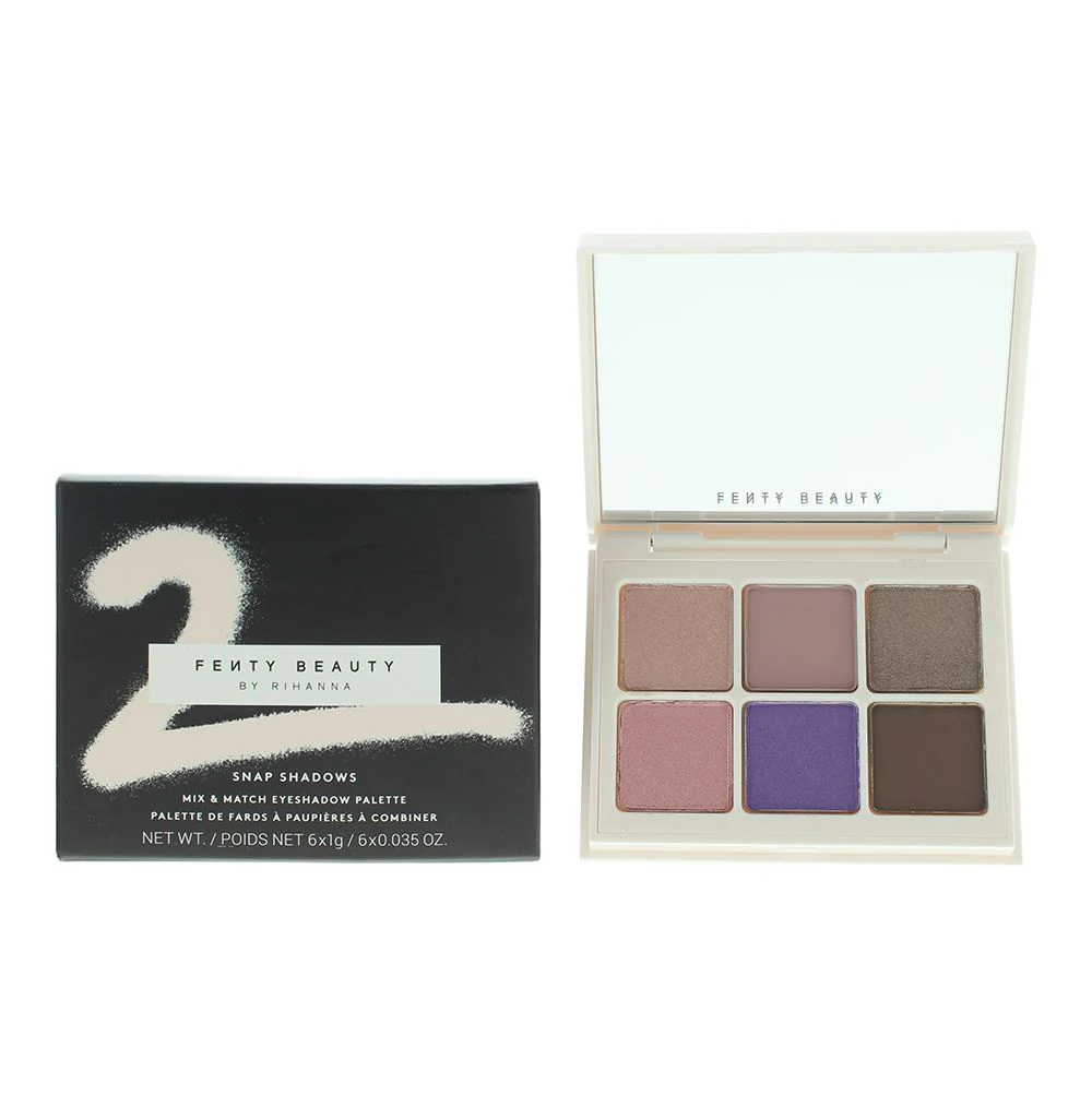 Fenty Beauty Snap Shadows Mix Match 2 Cool Neutrals Eye Shadow Palette 6g