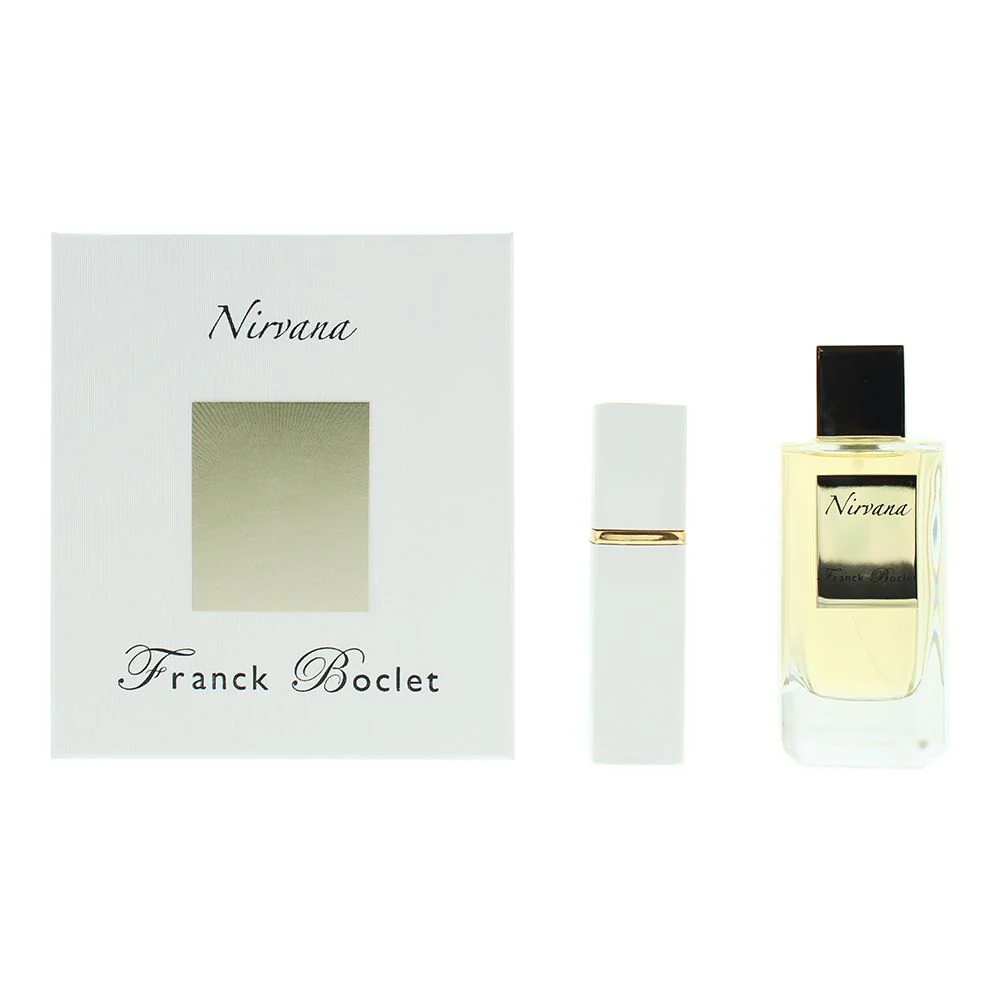 Franck Boclet Nirvana 2 Piece Gift Set: EDP 100ml - EDP 20ml Women Spray