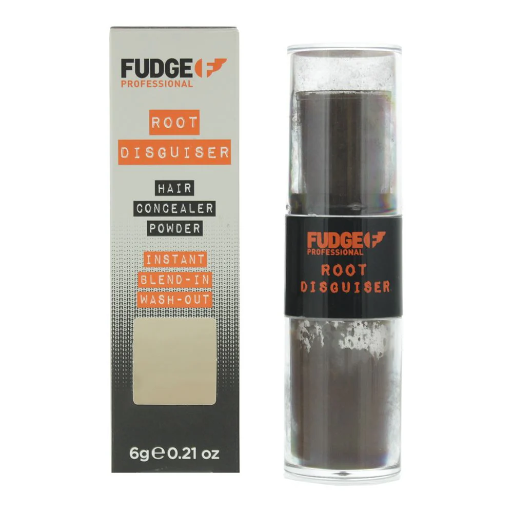 Fudge Professional Root Disguiser Dark Brown Hair Concealer Powder 6g For Unisex