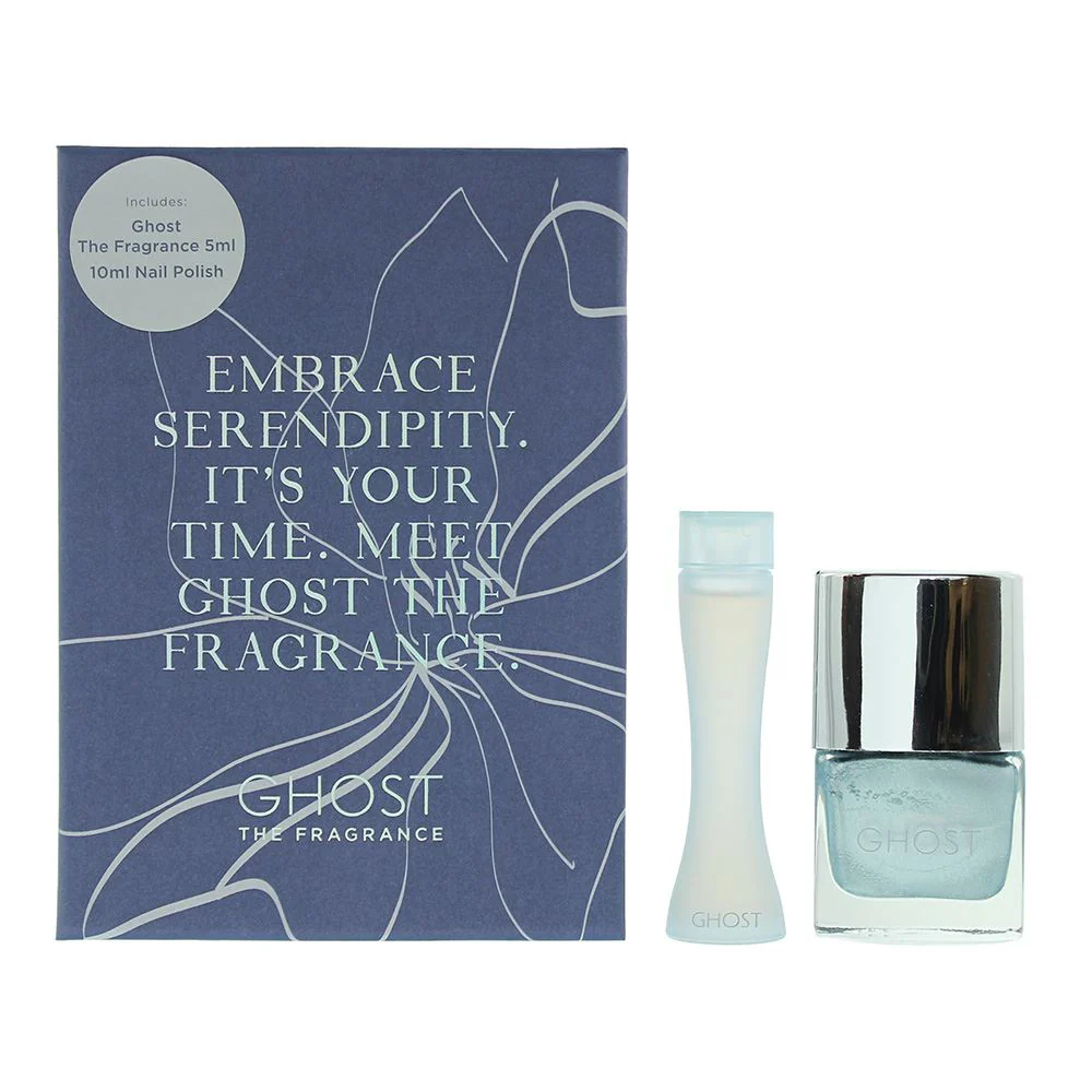 Ghost The Fragrance 2 Piece Gift Set: EDT 5ml - Nail Polish 10ml For Women
