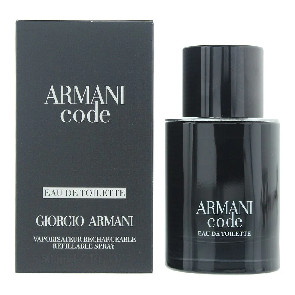 Giorgio Armani Code Pour Homme Eau De Toilette 50ml For Men