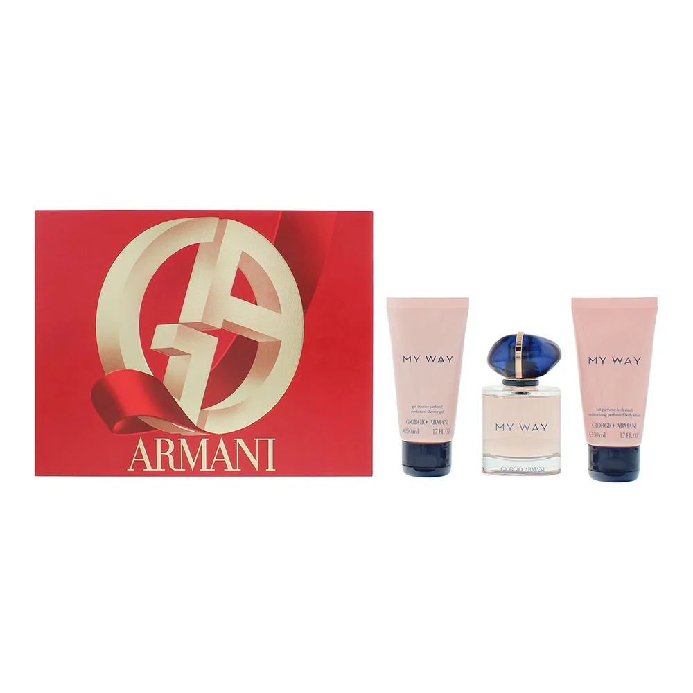 Giorgio Armani My Way 3 Piece Gift Set For Women