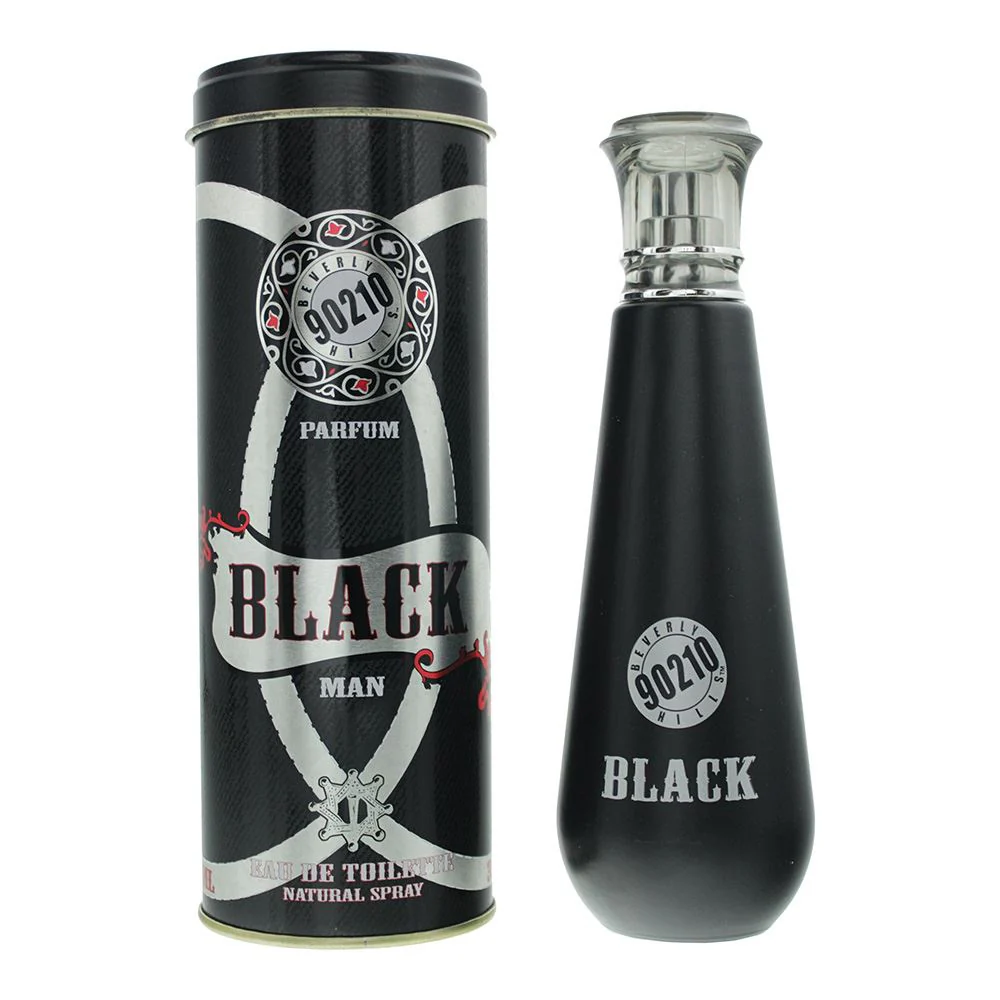 Giorgio Beverly Hills 90210 Black Man Eau de Toilette 100ml Men Spray