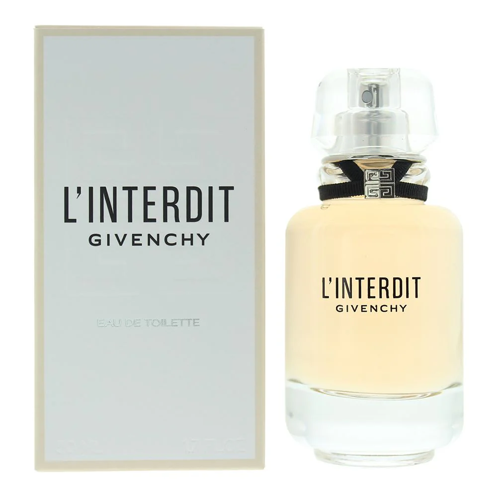 Givenchy L'interdit Eau de Toilette 50ml Spray For Women Brand NEW Her Brand NEW