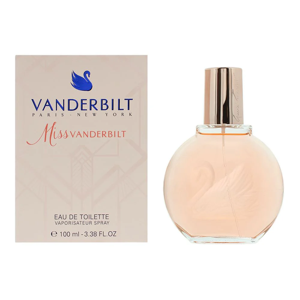 Gloria Vanderbilt Miss Vanderbilt Eau De Toilette 100ml Women Spray