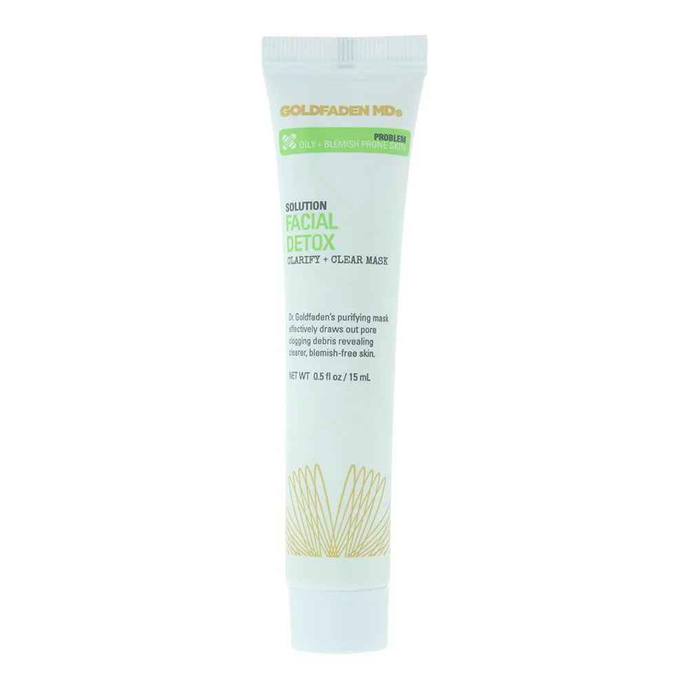 Goldfaden MD Facial Detox Clarify  Clear Mask 15ml For Unisex