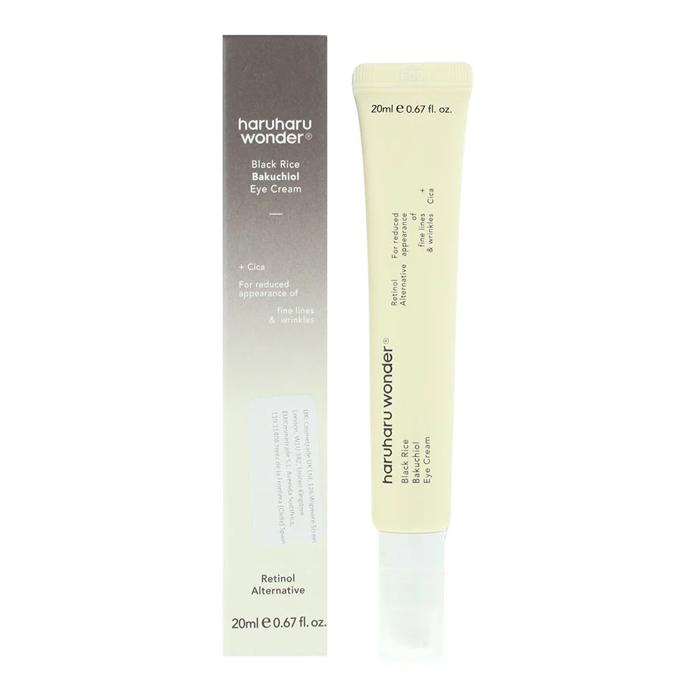 Haruharu Wonder Black Rice Bakuchiol Eye Cream 20ml For Women