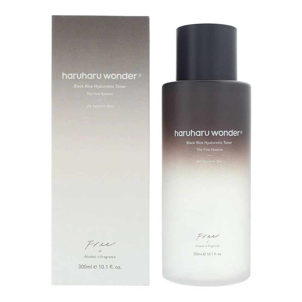 Haruharu Wonder Black Rice Hyaluronic Toner For Sensitive Skin 300ml For Women