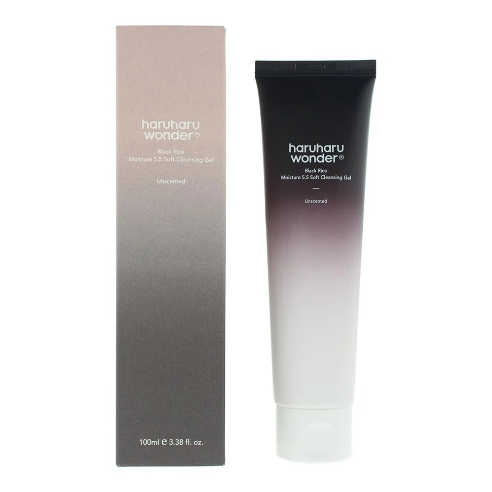 Haruharu Wonder Black Rice Moisture 5.5 Soft Cleansing Gel 100ml For Women