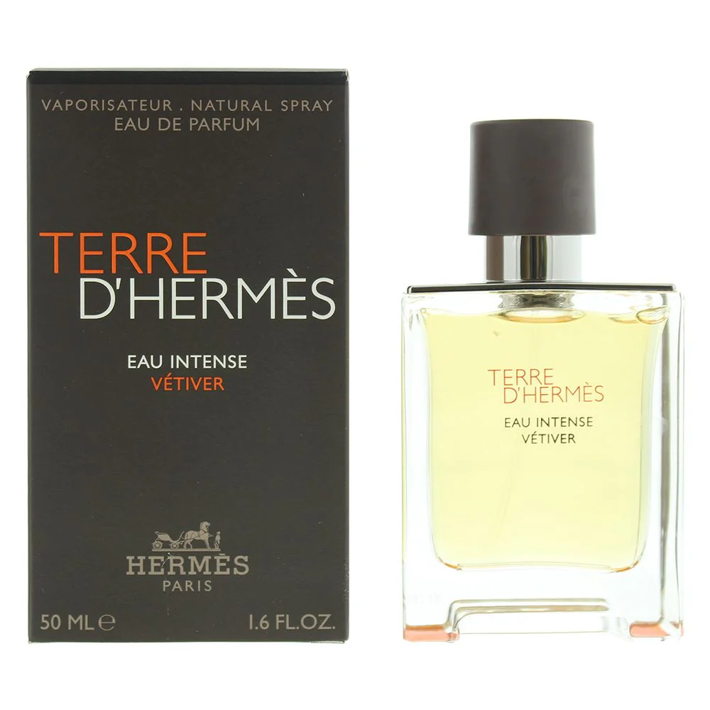 HermeS Terre D'Hermes Eau Intense Vetiver Eau de Parfum 50ml Men Spray - Image 2