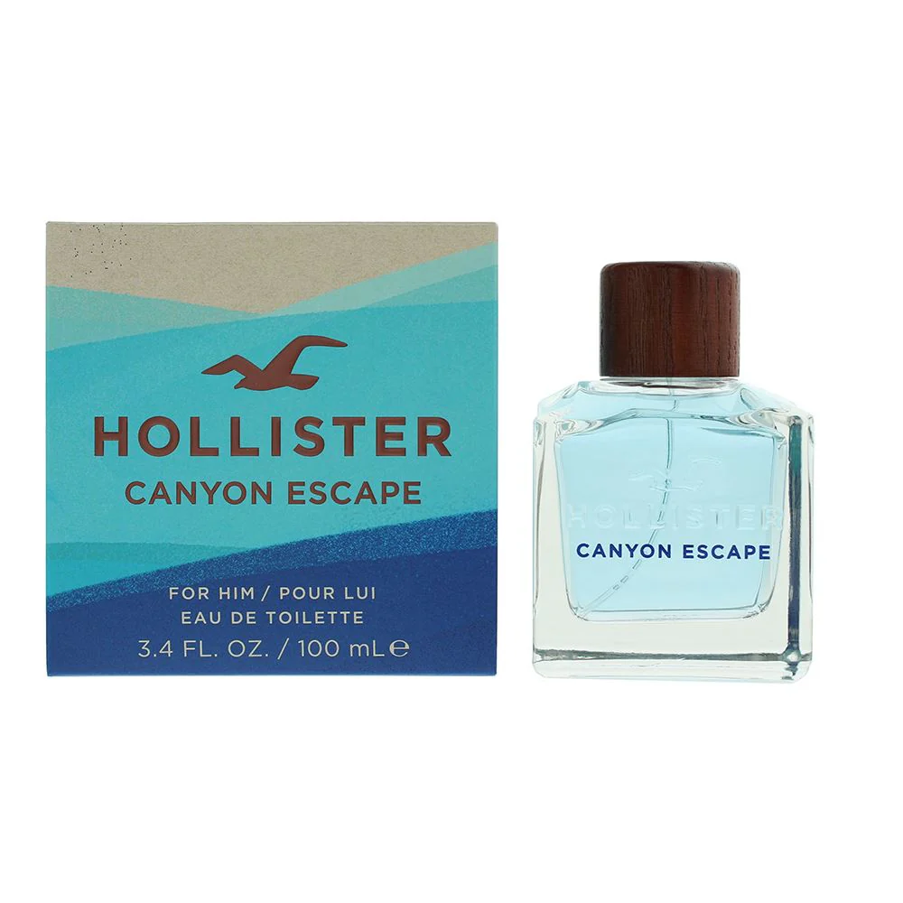Hollister Canyon Escape Eau de Toilette 100ml Men Spray