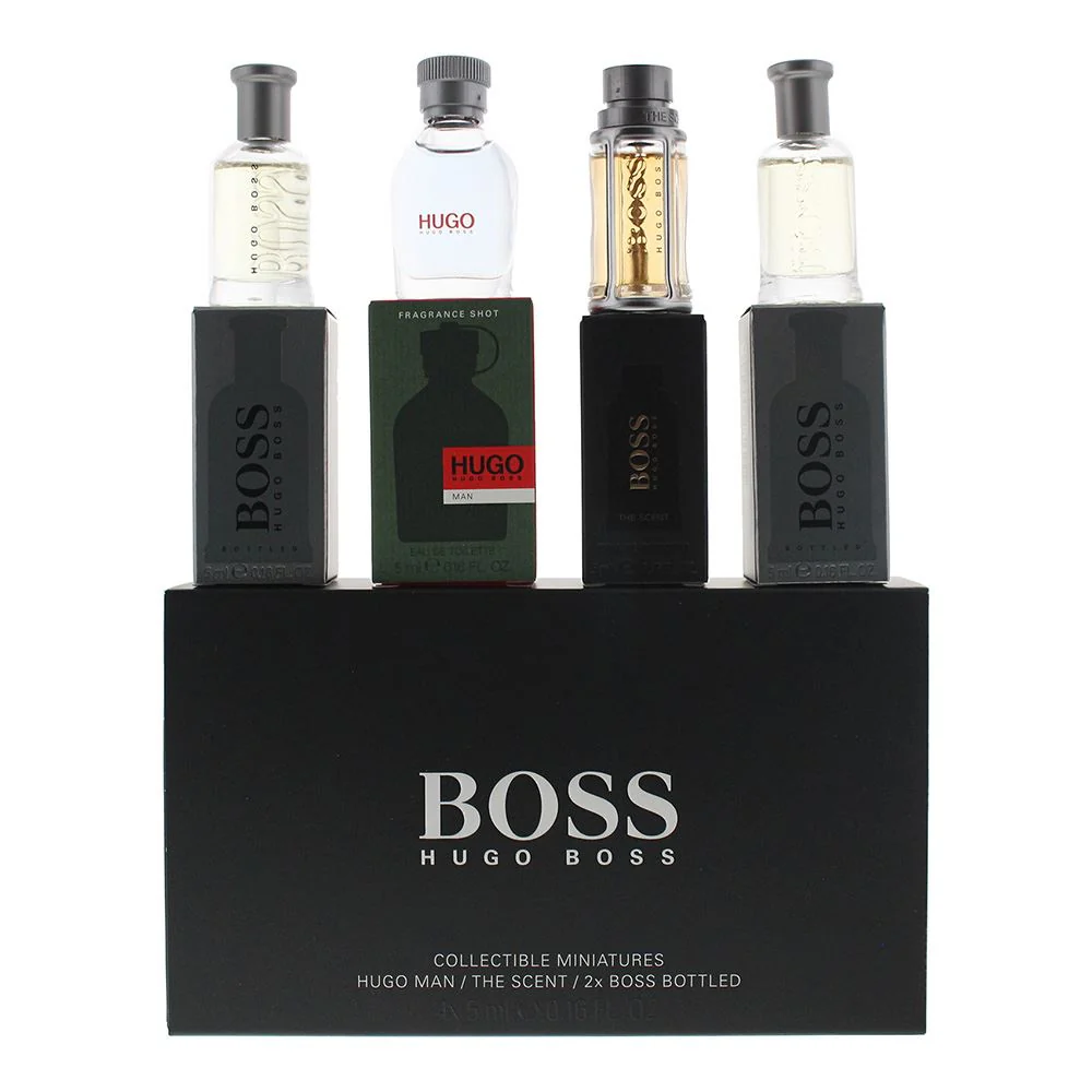 Hugo Boss Bottled 4 Piece Eau de Toilette 4 x 5ml