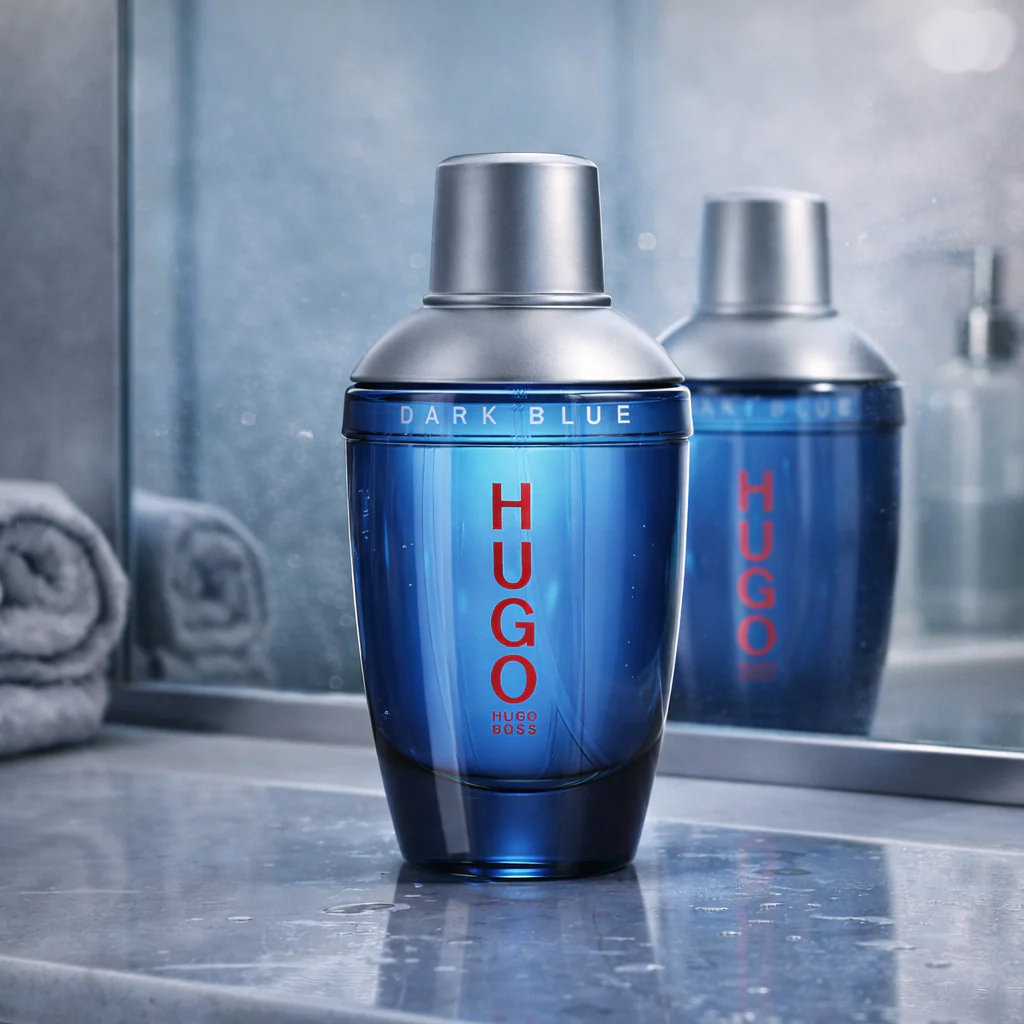 Hugo Boss Dark Blue Eau de Toilette 75ml Men Spray - Image 4