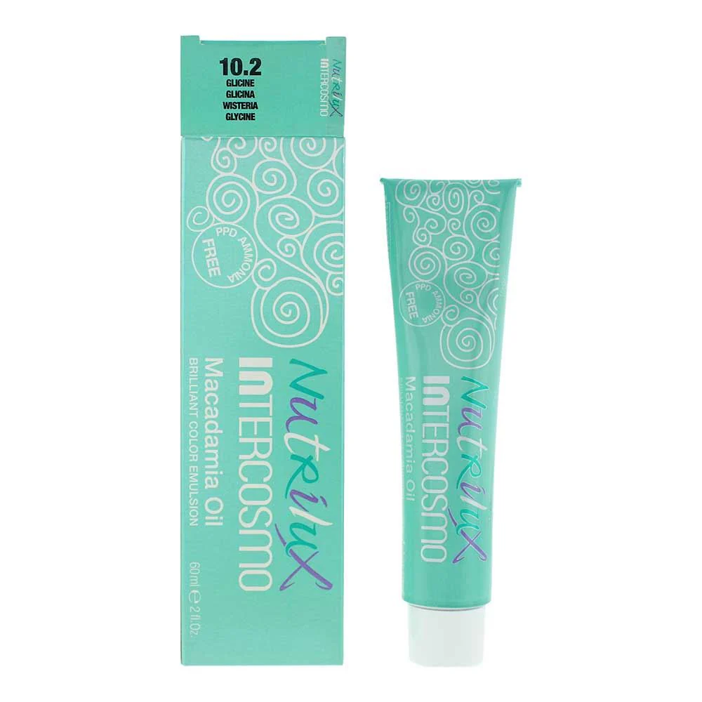 Intercosmo Nutrilux Macadamia Oil 10.2GLICINA Hair Colour 60ml For Women