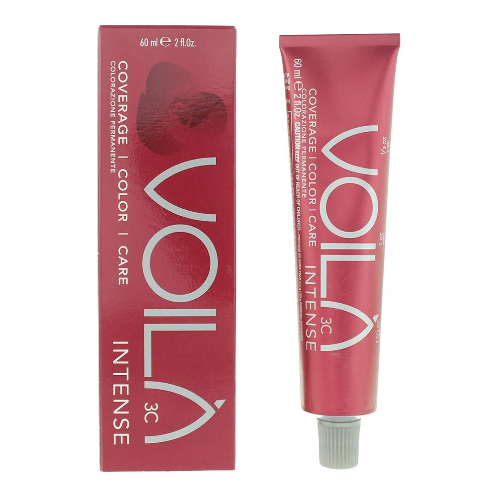 Intercosmo VoilÃ  3C Intense 3.00 Dark Mediterranean Brown Hair Color 60ml