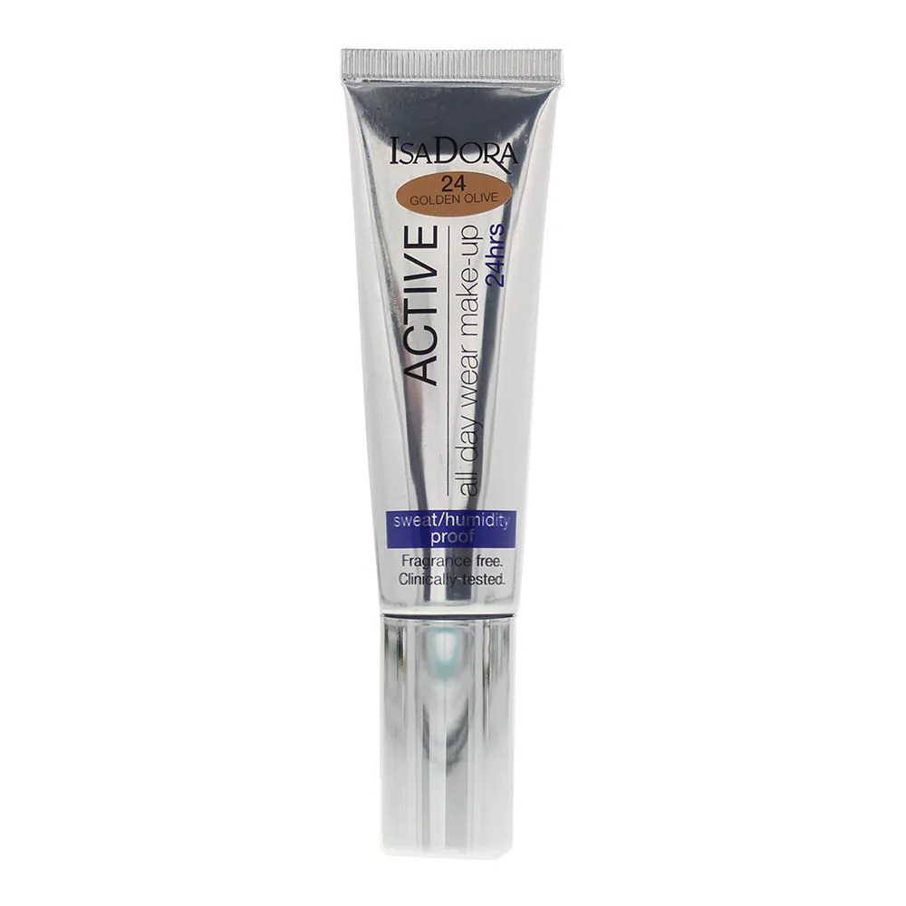 Isadora Active 24H 24 Golden Olive Foundation 35ml For Women