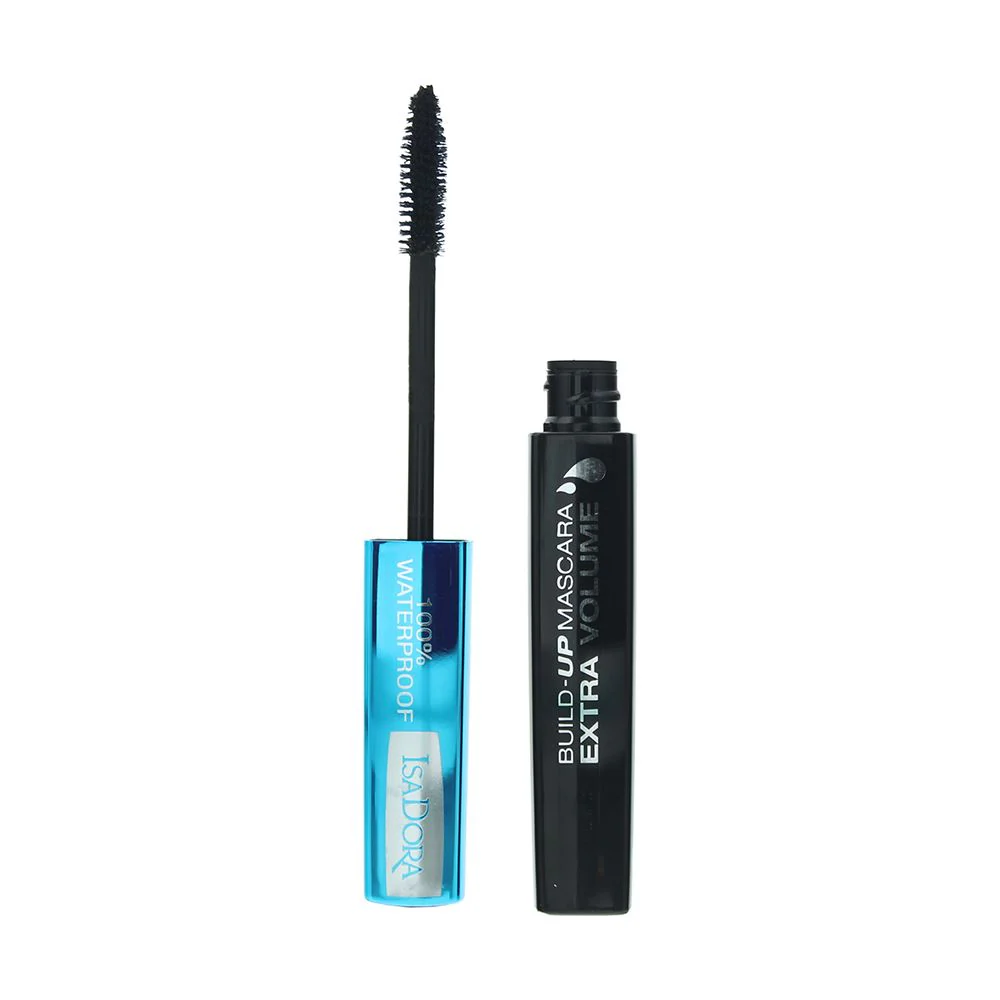 Isadora Build-Up Extra Volume Waterproof 20 Black Mascara 12ml For Women