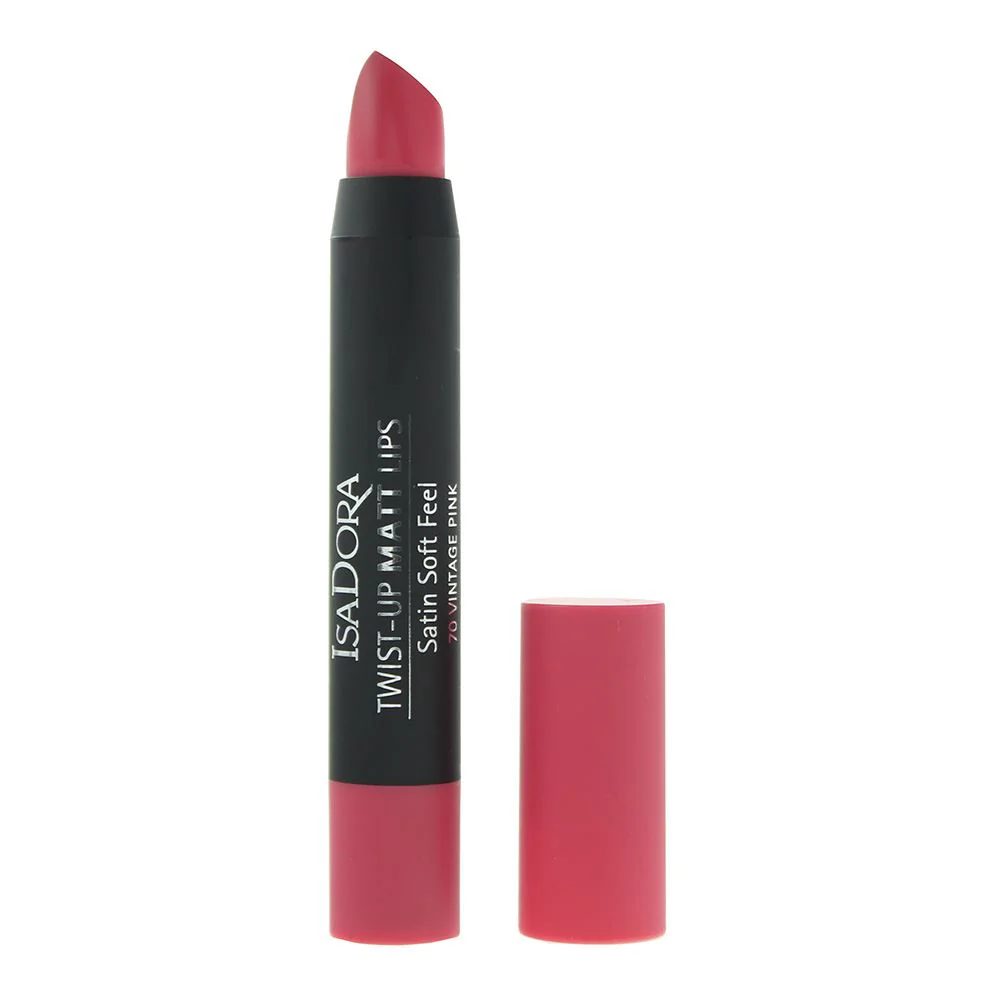 Isadora Twist-Up Matt Lips 70 Vintage Pink 3.3g For Women