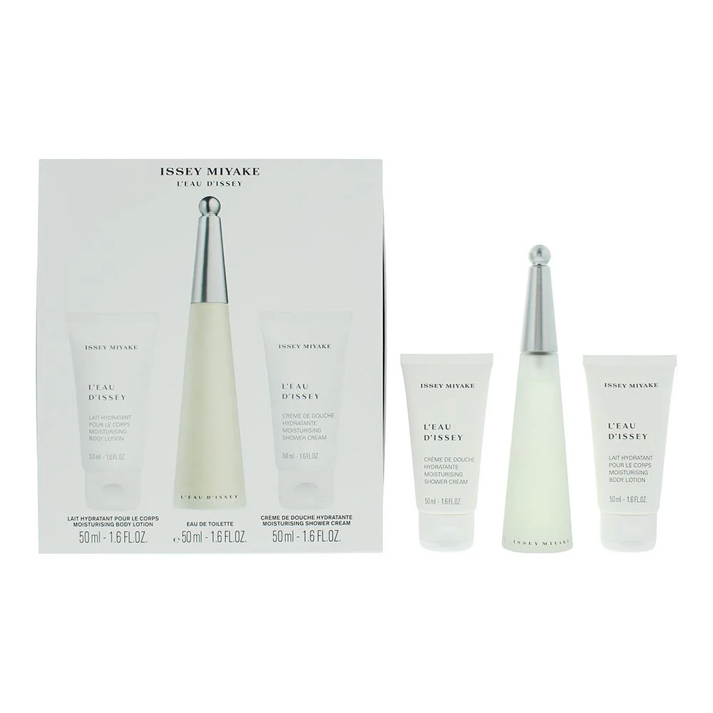 Issey Miyake Eau D'issey 3 Piece Gift Set For Women