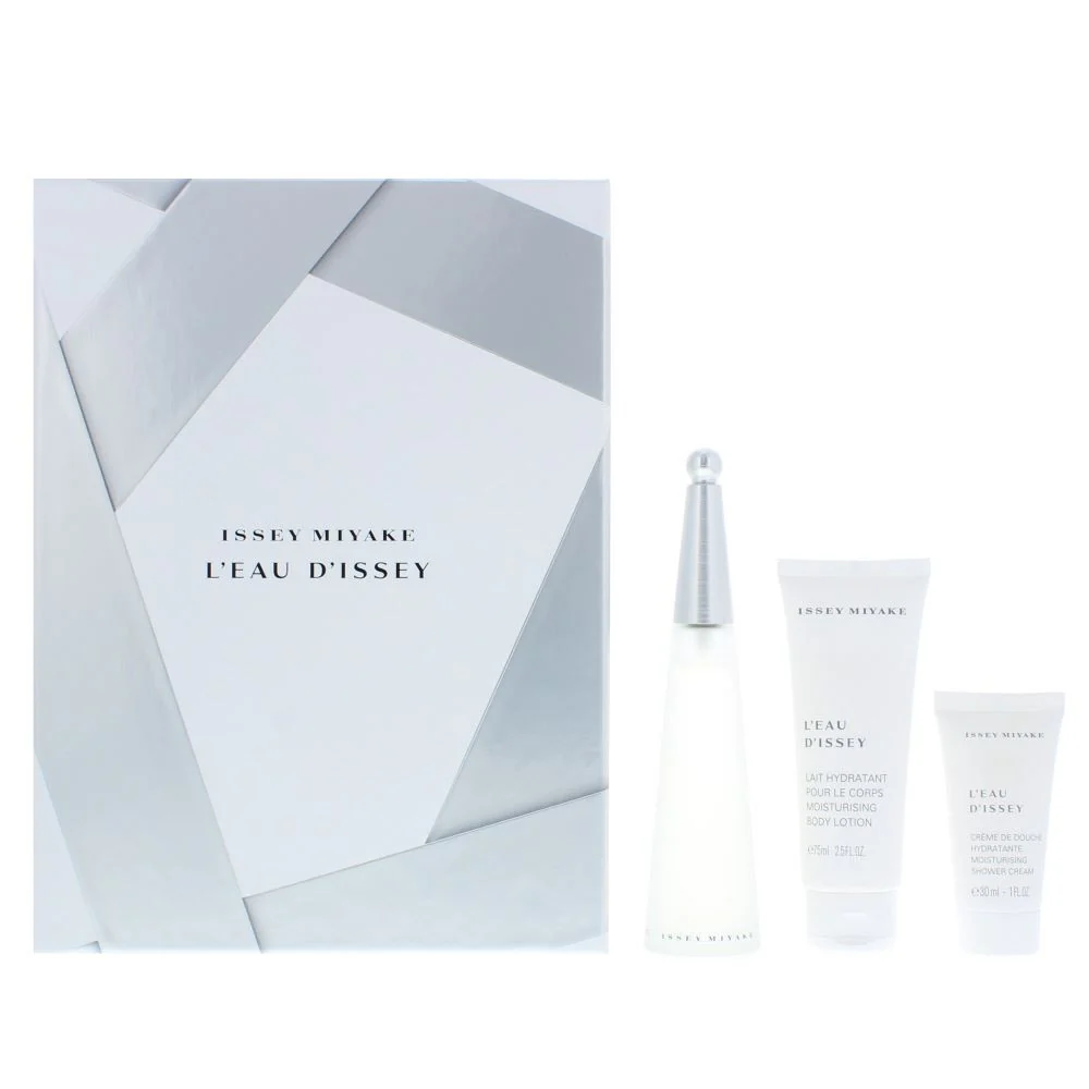 Issey Miyake Issey Miyake Leau D Issey EDT 50ml -Body Lotion 75ml - Shower Women - Image 2