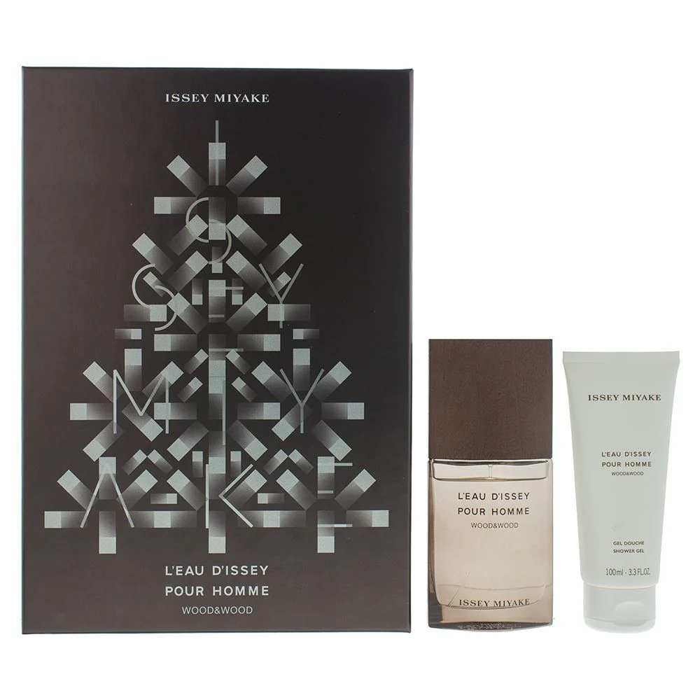 Issey Miyake Issey Woods And Wood Eau de Parfum 50ml - Shower Gel 100ml - Image 2