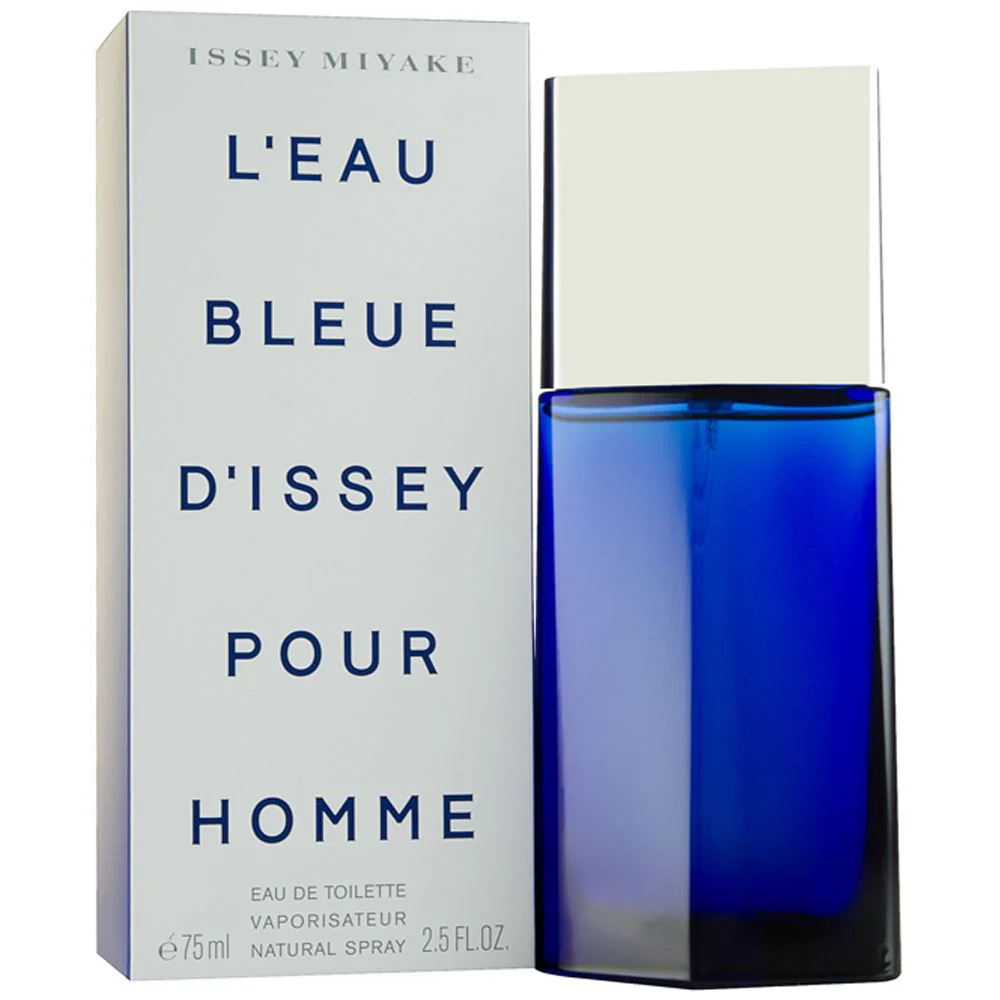 Issey Miyake L'eau Bleue D'issey Pour Homme Eau de Toilette 75ml Men Spray