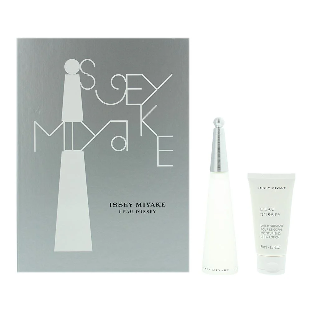 Issey Miyake L'eau D'issey Gift Set : EDT 50ml - Body Lotion 50ml Women