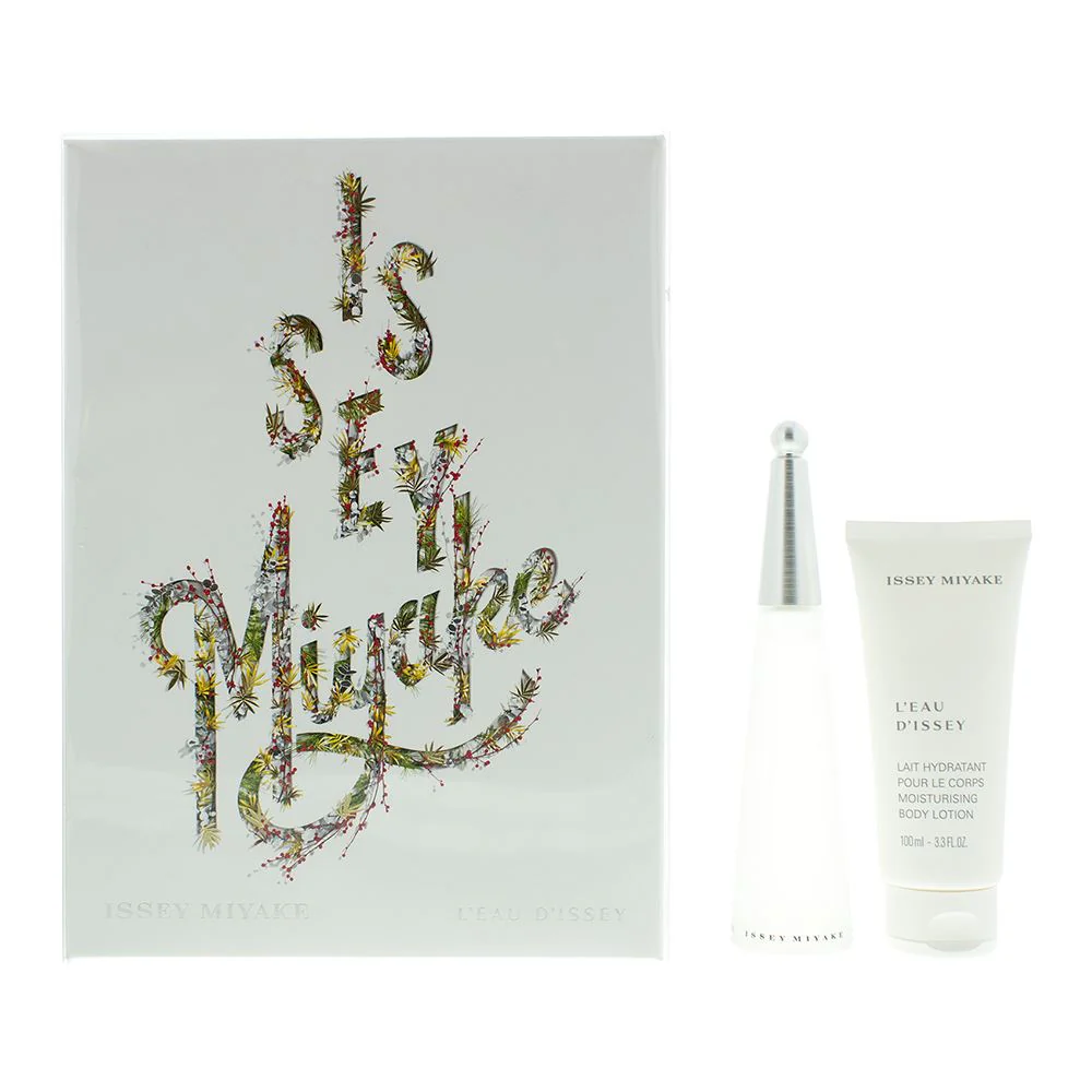 Issey Miyake L'Eau D'Issey Gift Set L'Eau d'Issey EDT 50ml - Body Lotion 100ml - Image 2
