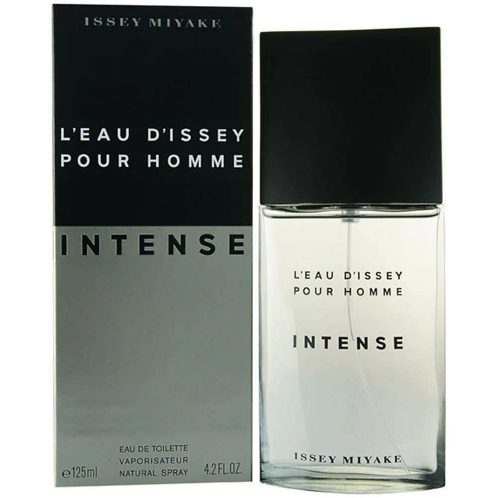 Issey Miyake L'eau D'issey Pour Homme Intense Eau de Toilette 125ml Men Spray