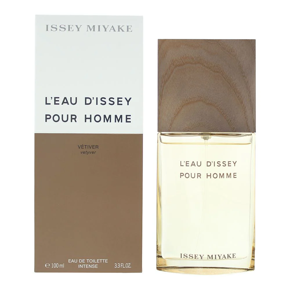 Issey Miyake L'eau D'issey Pour Homme Vetiver Eau de Toilette 100ml Men Spray