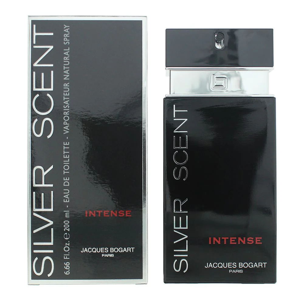 Jacques Bogart Silver Scent Intense Eau De Toilette 200ml for Men