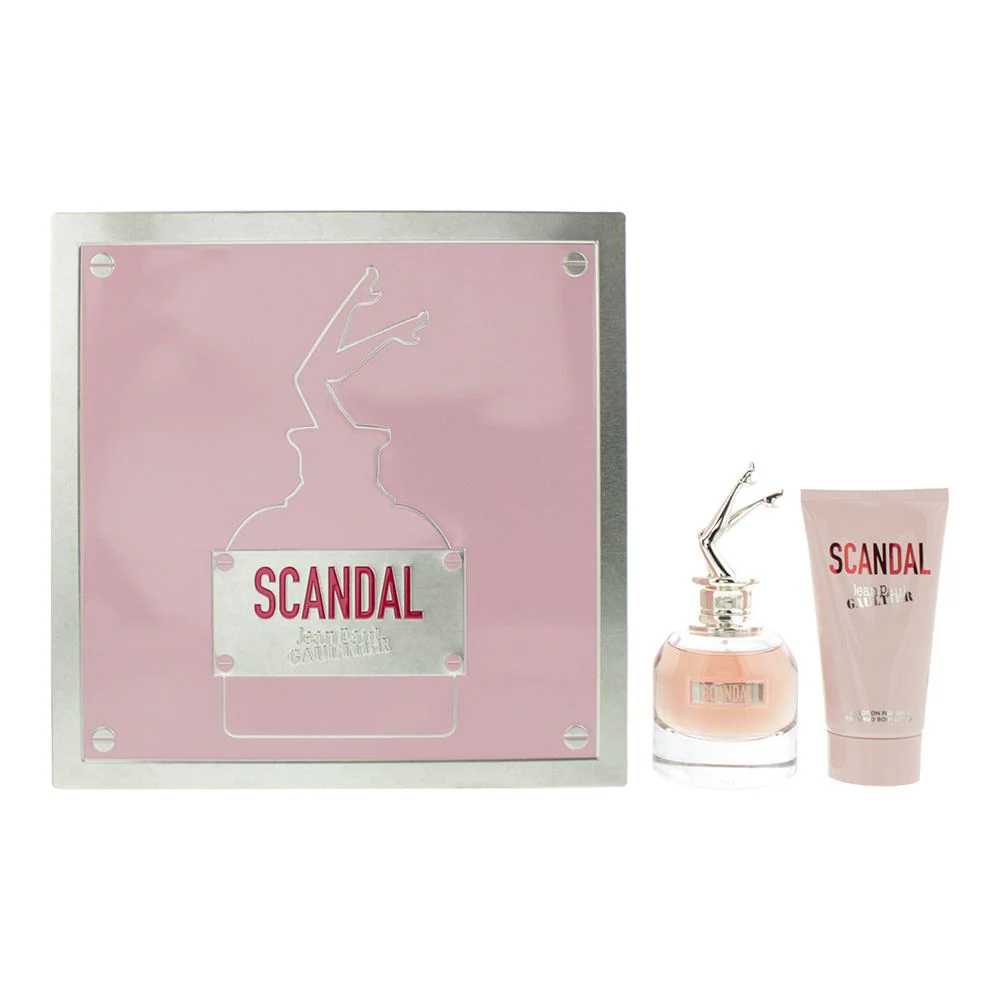Jean Paul Gaultier Scandal Gift Set: Eau de Parfum 50ml - Body Lotion 75ml