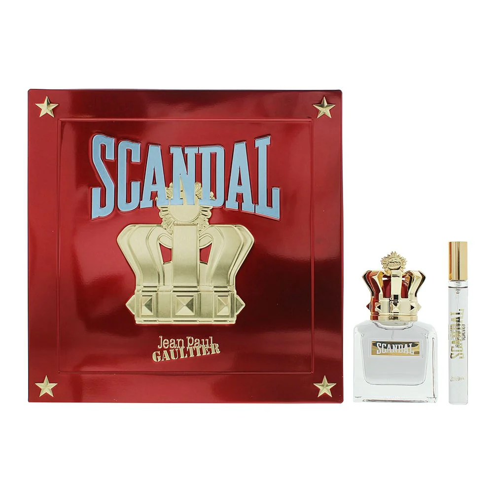 Jean Paul Gaultier Scandal Pour Homme EDT 50ml - Eau de Toilette 10ml Men Spray