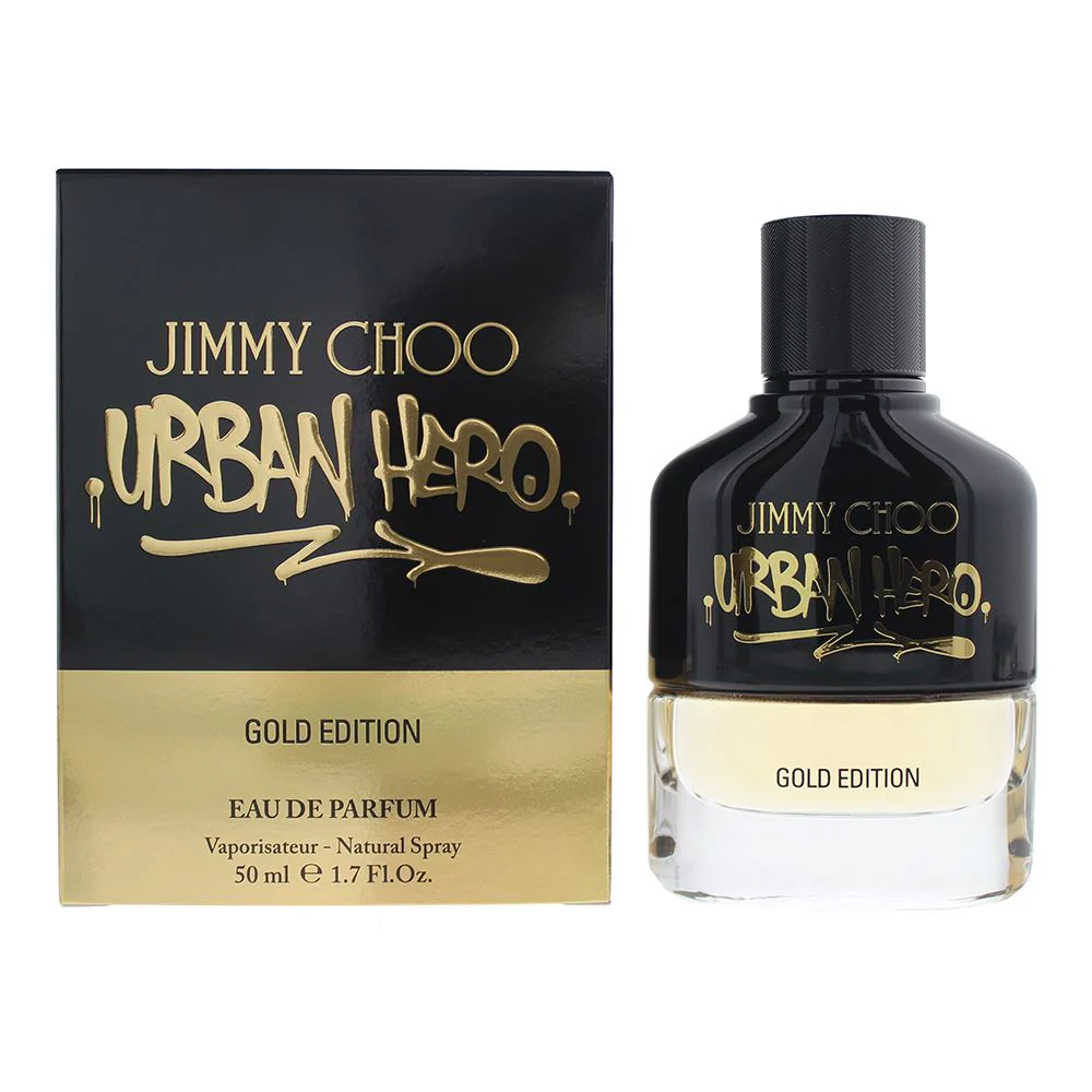Jimmy Choo Urban Hero Gold Edition Eau de Parfum 50ml Men Spray