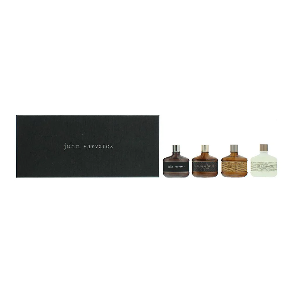 John Varvatos Set EDT 4 x 15ml - John Varvatos - Vintage -Artisan - Artisan Pure