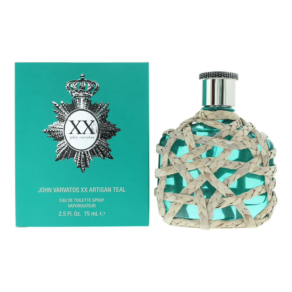 John Varvatos XX Artisan Teal Eau de Toilette 75ml Perfume For Men