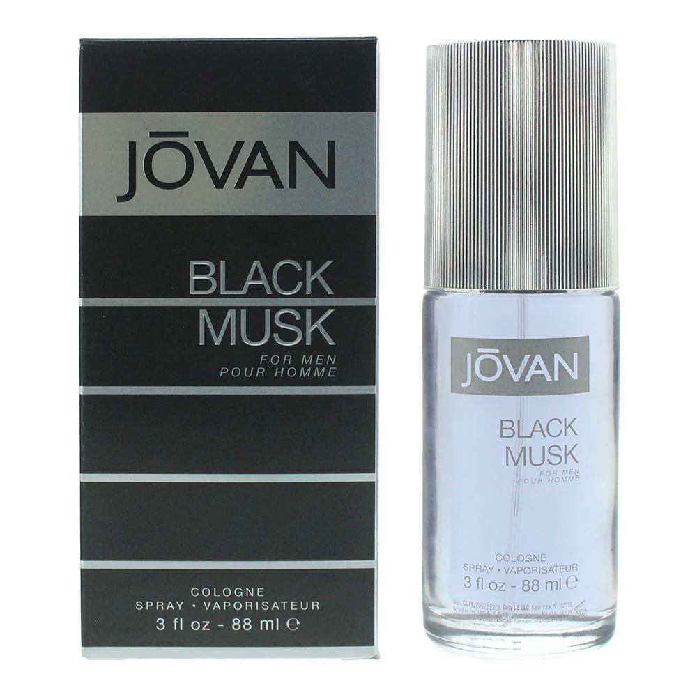 Jovan Black Muscs Cologne 88ml For Men