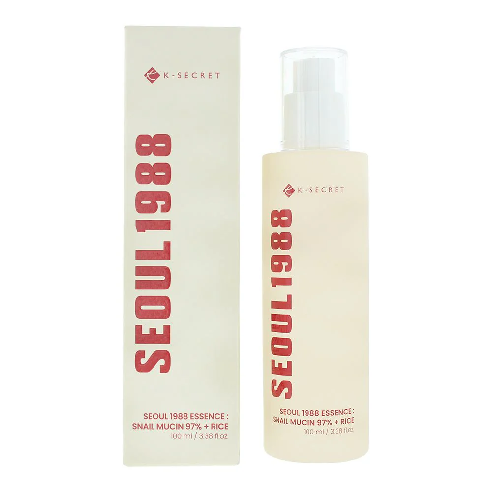 K-Secret Seoul 1988 Snail Mucin 97%  Rice Essence 100ml For Women