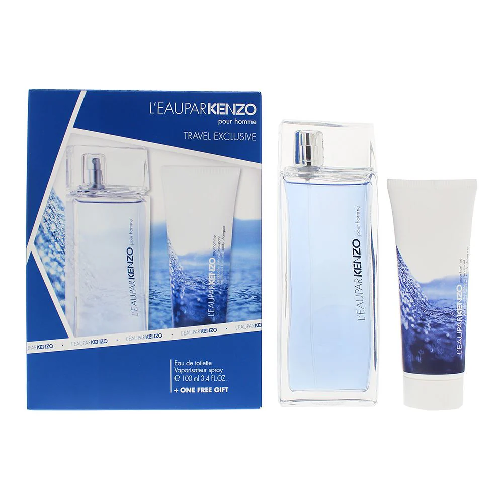 Kenzo L'eau Par Kenzo Pour Homme 2 Piece Gift Set For Men