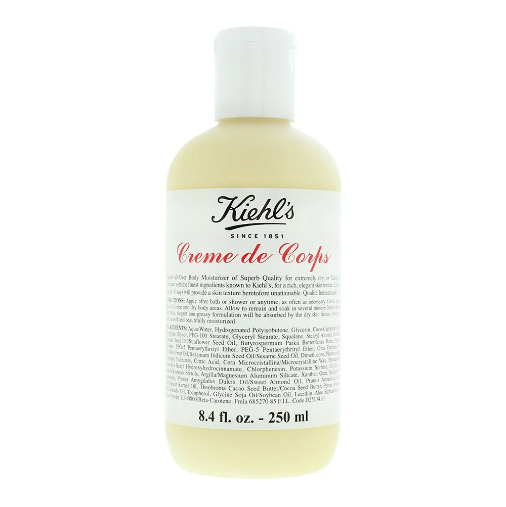 Kiehl's Creme De Corps Nourishing Body Cream 250ml For Women
