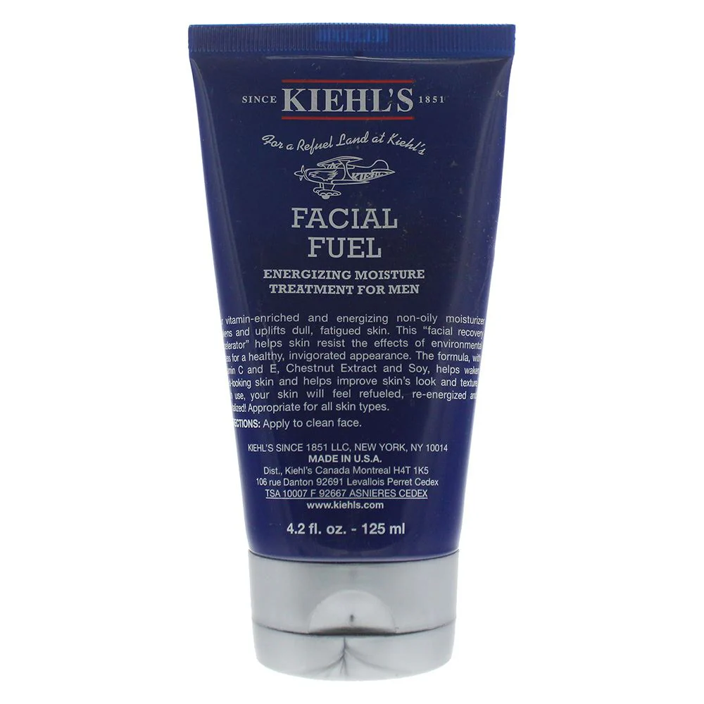 Kiehl's Facial Fuel Daily Energizing Moisturiser 125ml For Men