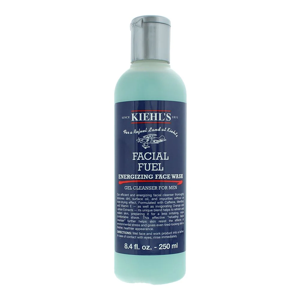 Kiehl's Facial Fuel Energizing Face Wash For Men 250ml For Men