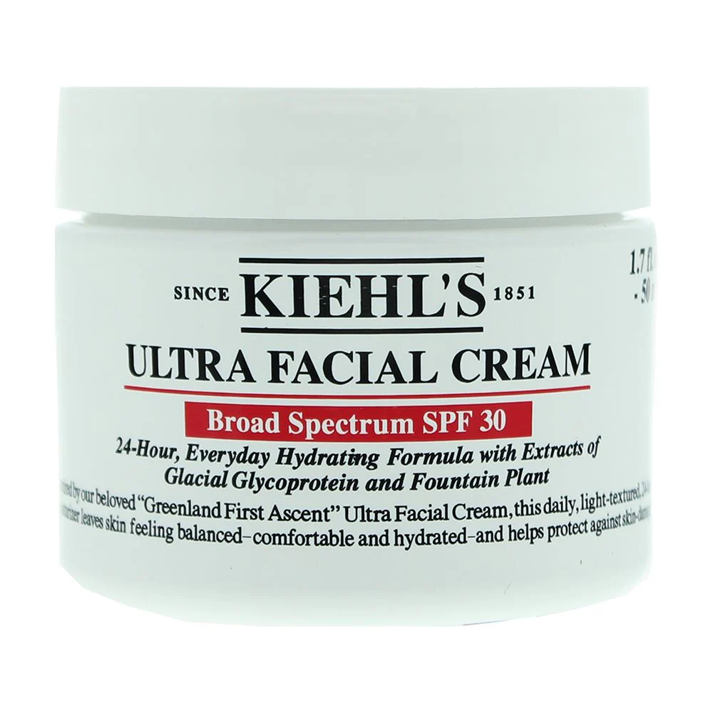 Kiehl's Ultra Facial Spf 30 Sun Cream 50ml For Women