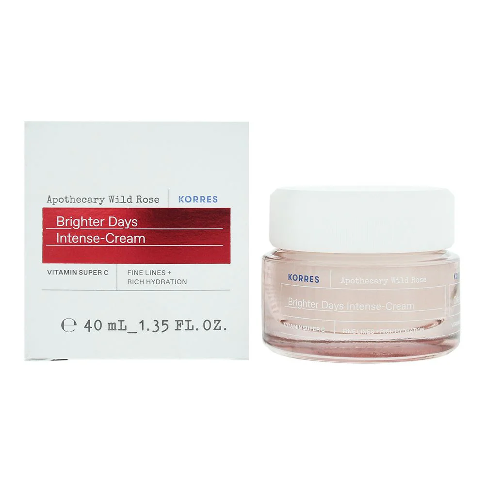 Korres Apothecary Wild Rose Brighter Days Intense Cream 40ml For Women