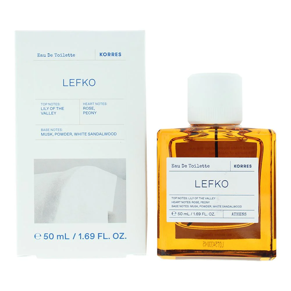 Korres Lefko Eau de Toilette 50ml For Unisex