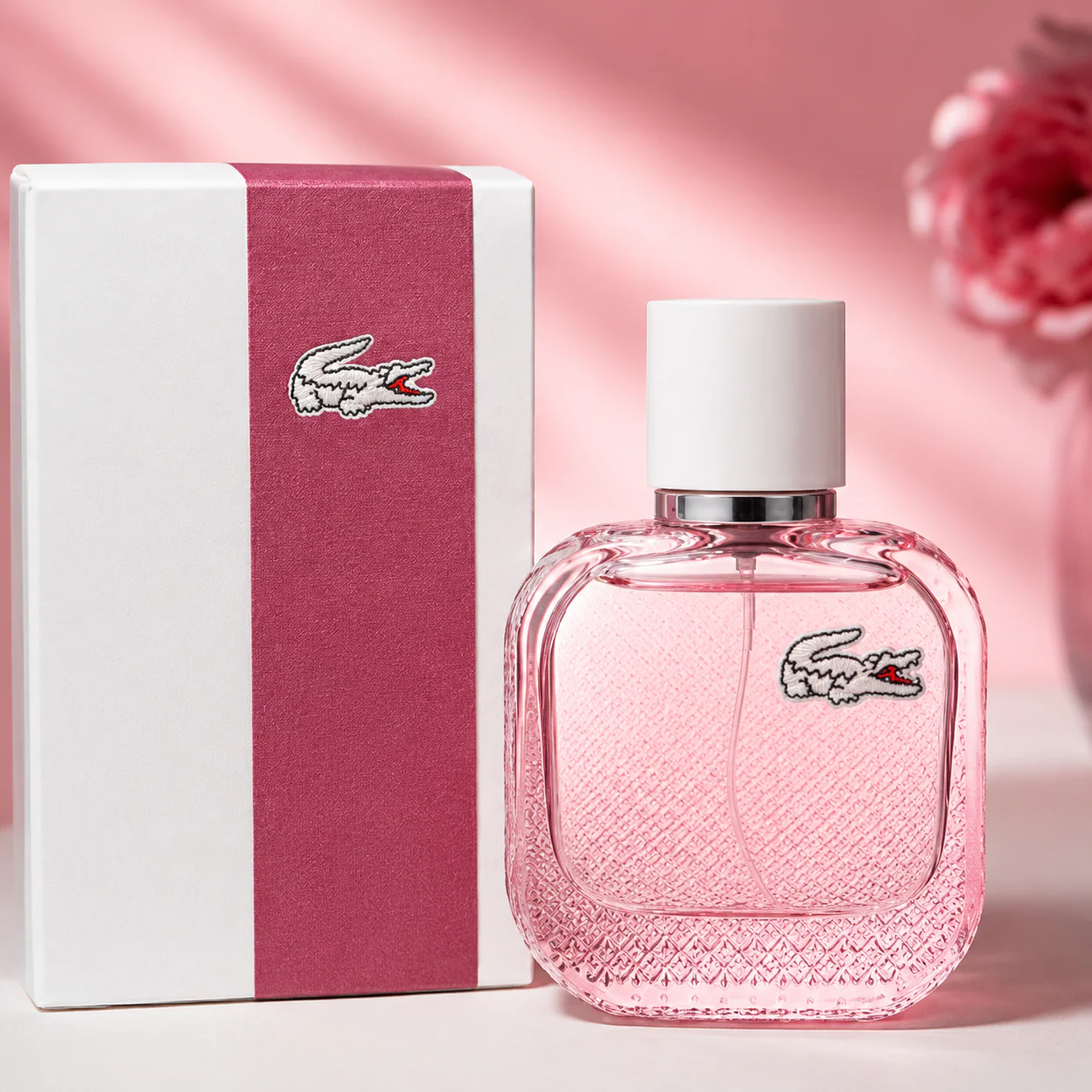 Lacoste Eau De Lacoste L.12.12 Rose Eau Intense Eau de Toilette 35ml Women Spray - Image 2