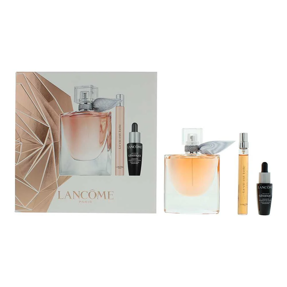 Lancome La Vie Est Belle 3 Piece Gift Set For Women Spray