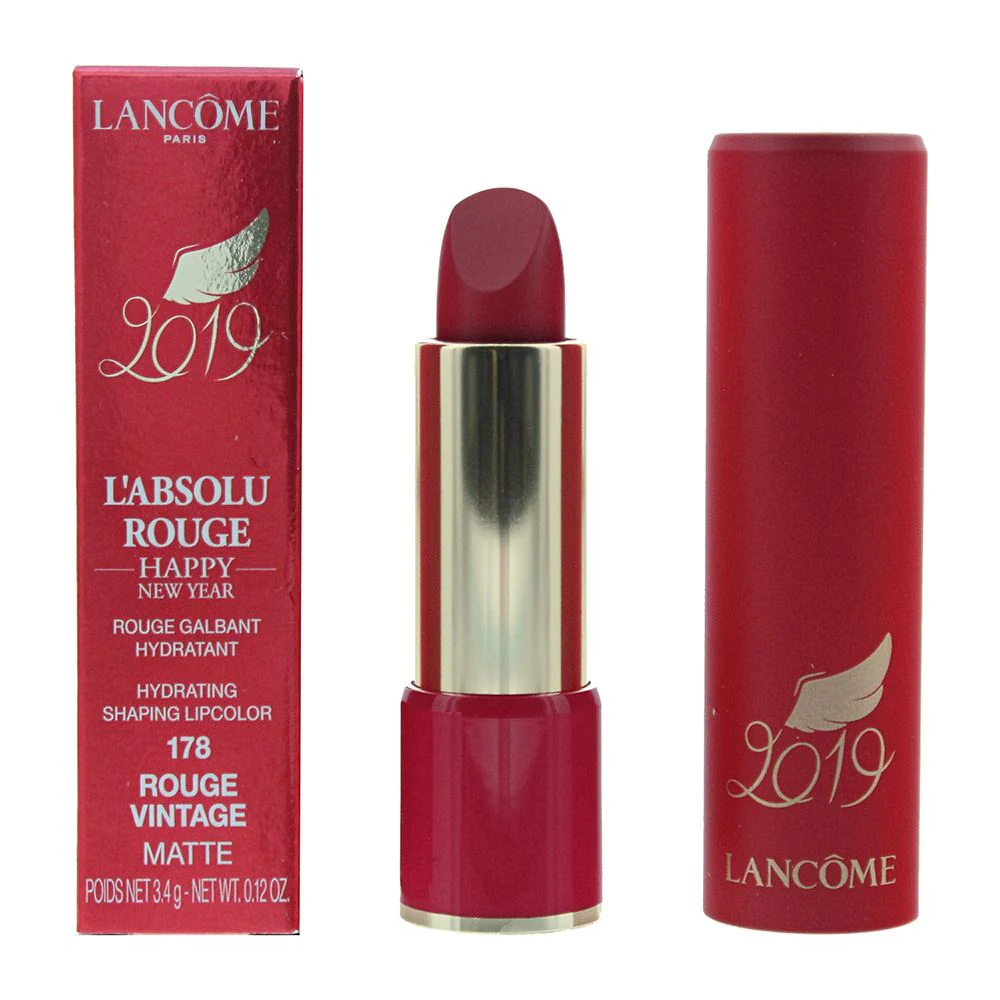 Lancome L'absolu Rouge 2019 Edition #178 Rouge Vintage Lipstick 3.4g Women